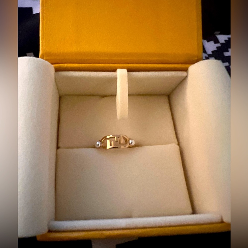 COPY - Fendi O’lock Ring - Gold Color